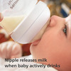 Philips Avent Natural Response Bottle Teat - 4 X Baby Bottle Flow 3 Teats | 1M+ | No Bpa (Scy963/04)