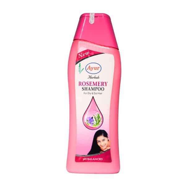 Ayur Herbals Rosemary Shampoo With Rose & Lemon I Best Suited For Dry & Dull Hair I Pack 1- 1000Ml