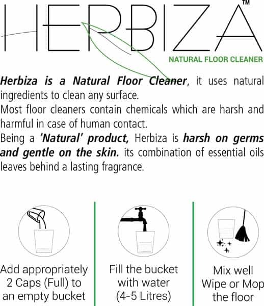 Herbiza Natural Floor Cleaner - 450Ml