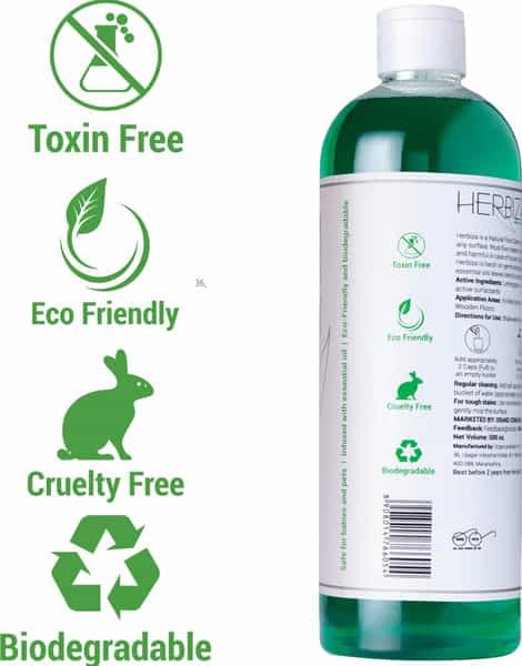 Herbiza Natural Floor Cleaner - 450Ml
