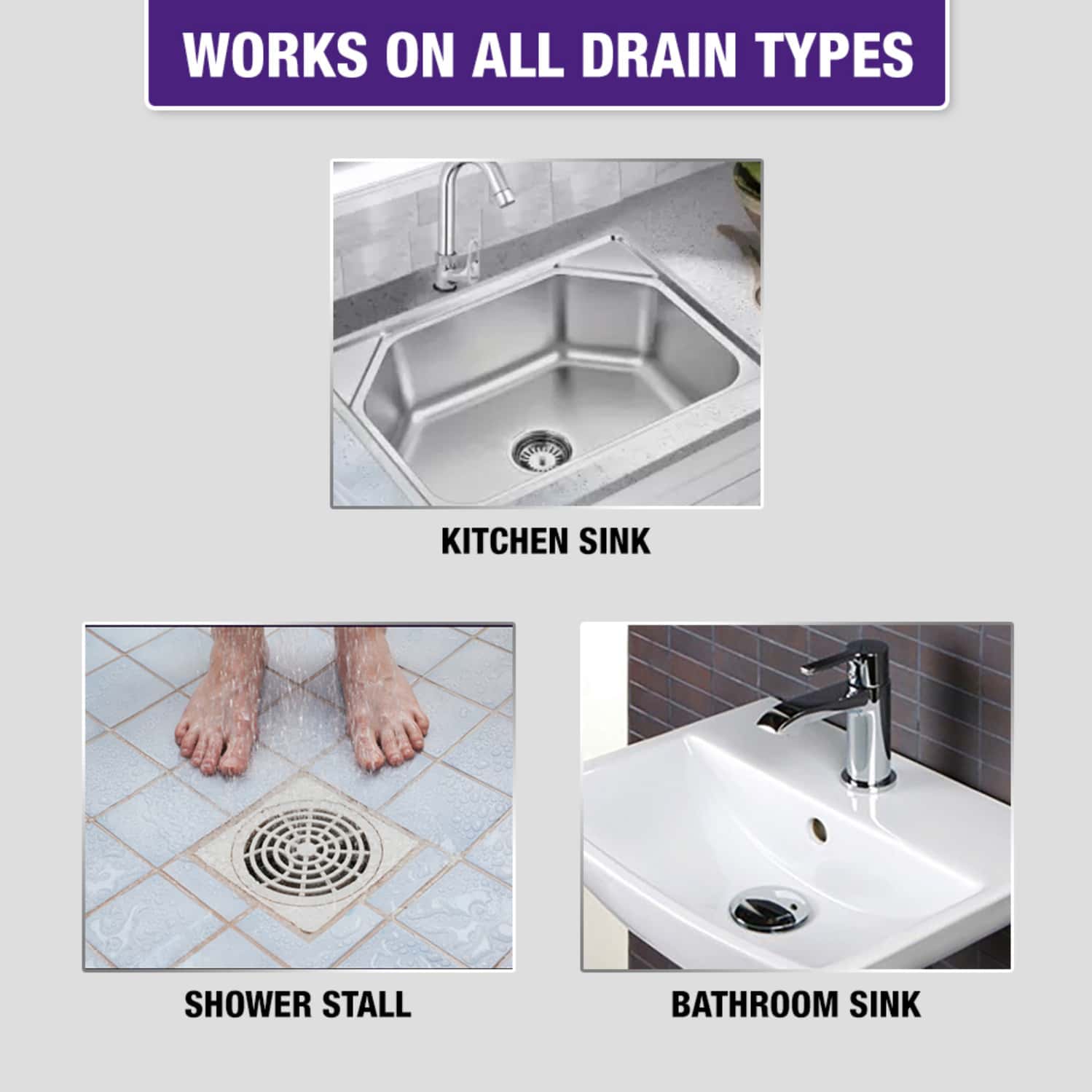 Buy HARPIC DRAIN XPERT DRAIN CLEANING POWDER (50G) Online & Get Upto 60