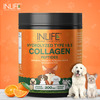 Inlife Collagen For Dogs & Cats| Hydrolyzed Collagen Powder For Skin | Coat & Joints | 200G (Orange)