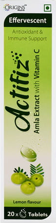 Origins Nutra Actifiz Amla Extract 20 Effervescent Tablets
