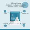 Bake 1% Retinol + Collagen Peptide Sheet Mask For Anti-Aging Skin