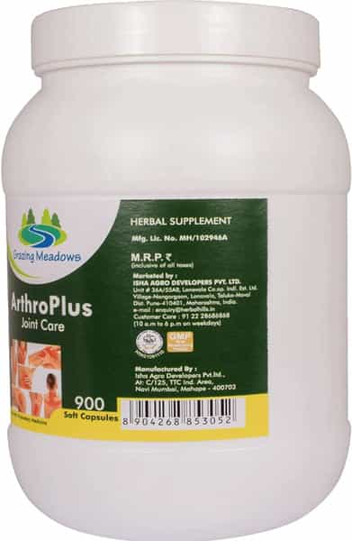 Grazing Meadows Arthroplus 900 Capsules Bones & Joint Wellness