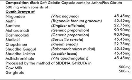 Grazing Meadows Arthroplus 900 Capsules Bones & Joint Wellness