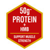 Maxvida High Protein To Help Build Muscle Mass And Strength In Adults & Elderly Vanilla Jar 400 Gm