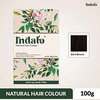 Indalo Natural Hair Colour No Ammonia No Ppd No Peroxide Dark Brown - 100G (Pack Of 2)