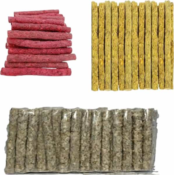Paw Joy Dog Chew Sticks Munchy Stick Mix Flavours Dogs Snacks | Treats | All Life Stages (500 Gram)