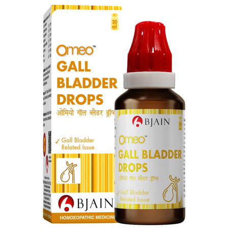 Bjain Omeo Gall Bladder Drops | Cholelithiasis - 30ml