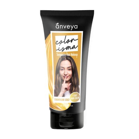 Anveya Colorisma Summer Pink & Champagne Gold Temporary One-Wash Hair Color Makeup 30ml+30ml