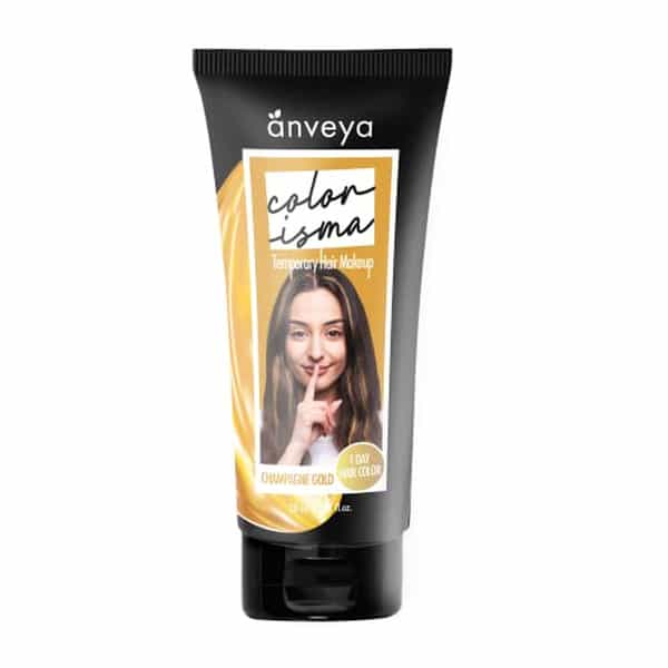 Anveya Colorisma Summer Pink & Champagne Gold Temporary One-Wash Hair Color Makeup 30Ml+30Ml