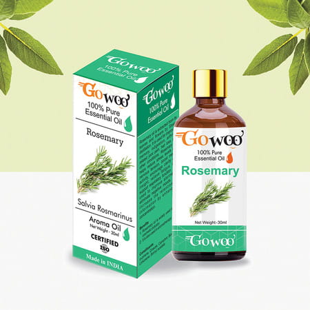 Go Woo 100% Pure Rosemary Oil - Therapeutic Grade 30 Ml