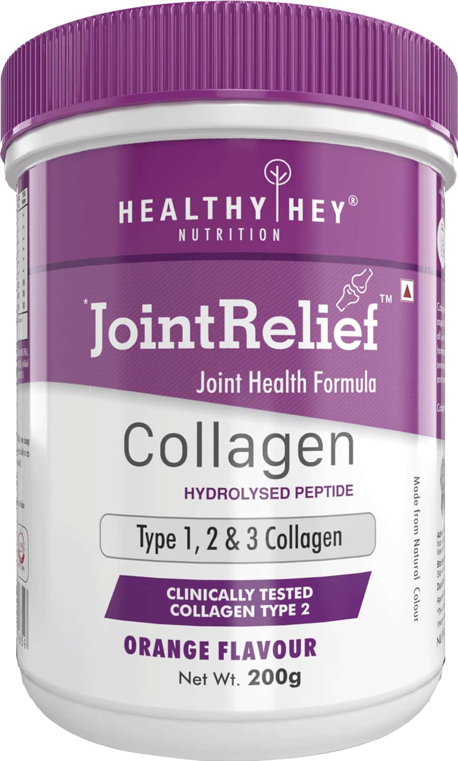 Buy HEALTHYHEY NUTRITION JOINTRELIEF COLLAGEN PEPTIDE TYPE 1, 2 & 3