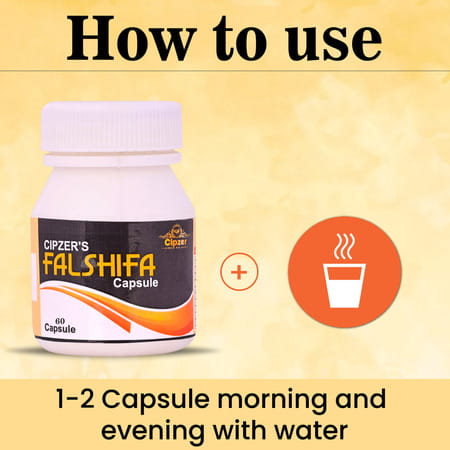 Cipzer Falshifa 60 Capsules Support Kidney Health | Relieves Joint & Kidney Pain | Aids Uti Recovery