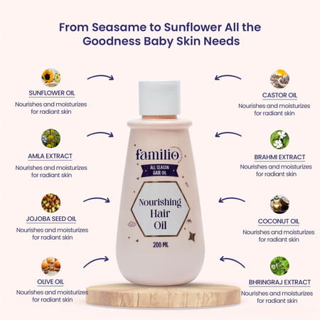 Familio Nourishing Hair Oil - 200ml