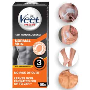 Veet Hair Removal Cream For Men - Normal Skin | 50 G