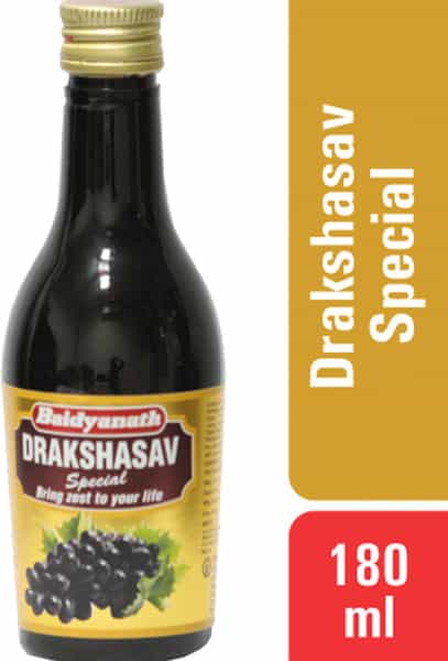 Baidyanath Asli Ayurved Drakshasava Special 180 Ml (Pack Of 2)