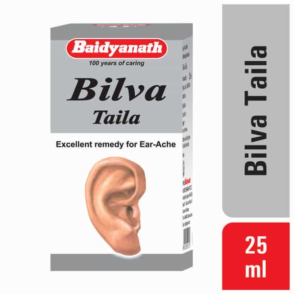 Baidyanath Asli Ayurved Bilva Taila | 25 Ml (Pack Of 2) For Ear Ache