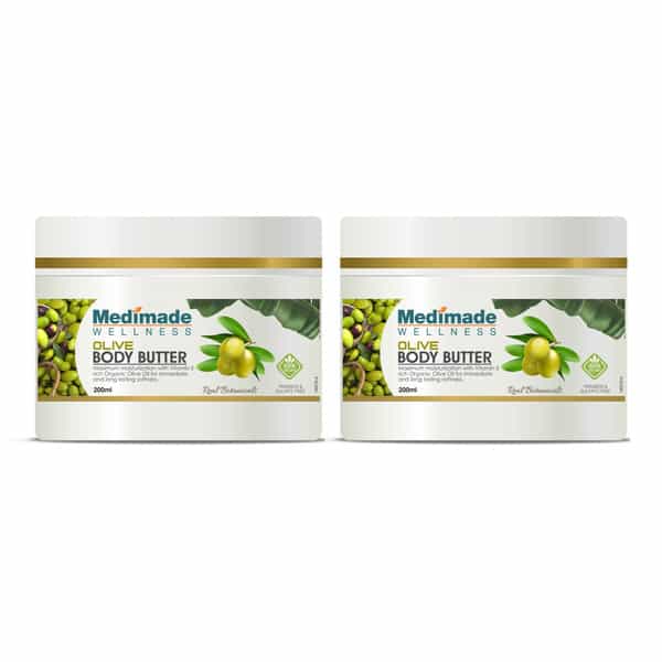 Medimade Olive Body Butter - 200 Ml X 2 ( Pack Of 2 )