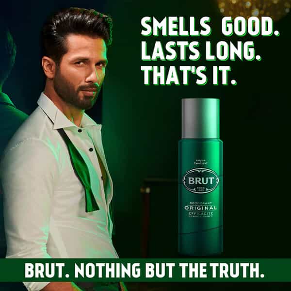 Brut Original Deodorant Spray For Men Long-Lasting Masculine Fragrance Imported 200 Ml