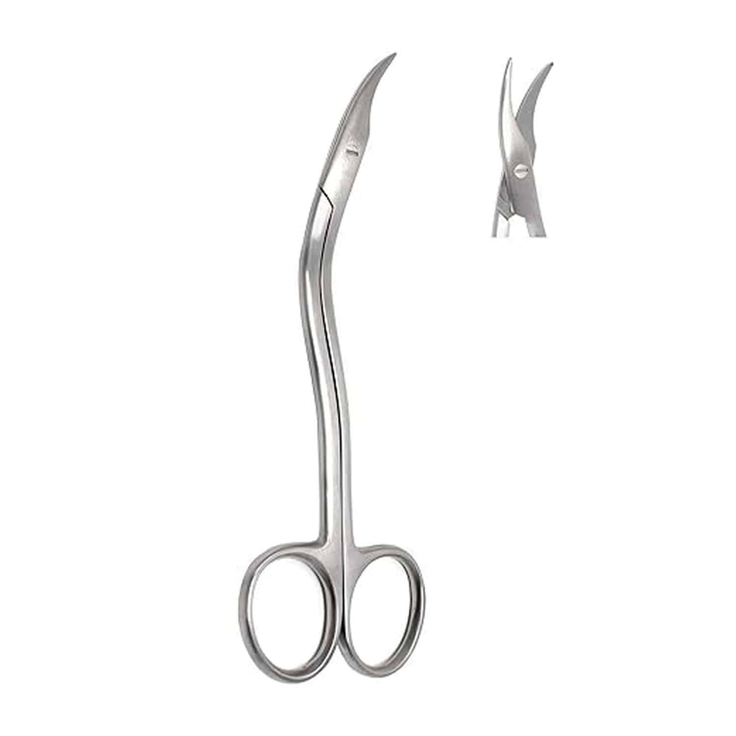 Auditech Suture Cutting Scissors Stainless Steel (6 Inches)