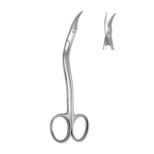 Auditech Suture Cutting Scissors Stainless Steel (6 Inches)