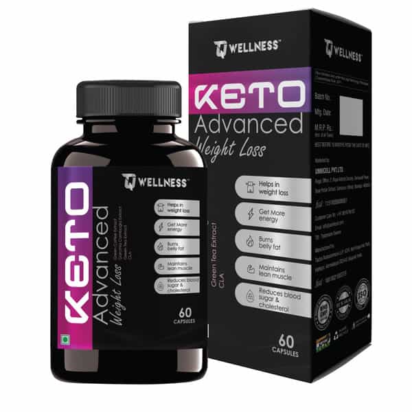 Tqwellness Tq Wellness Keto Advanced Weight Loss Capsule | Fat Burner With Garcinia Cambogia 120N
