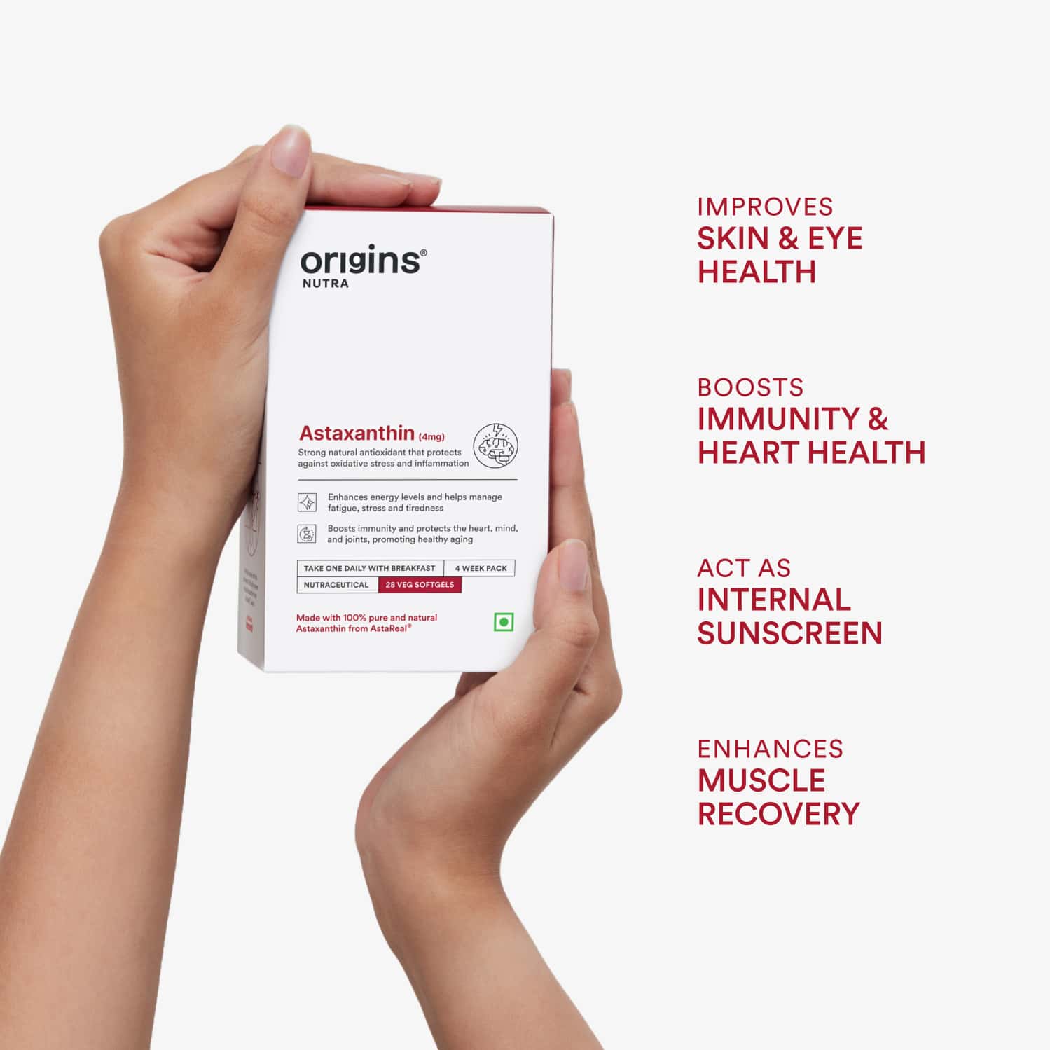 Buy ORIGINS NUTRA ASTAXANTHIN POWERFUL ANTIOXIDANT, UV PROTECTION