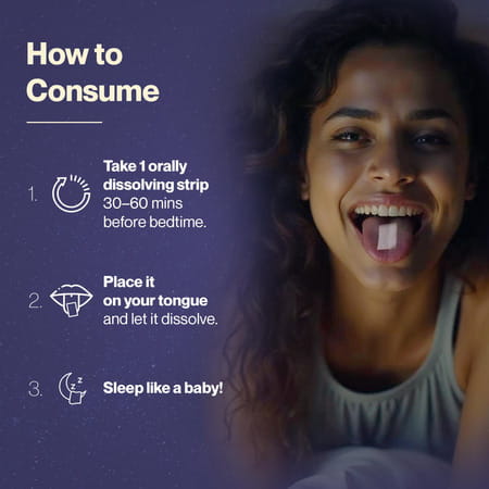 Melatonin 5mg - 120 Orally Dissolving Strips | Plant Based| Tasty Mint Flavor