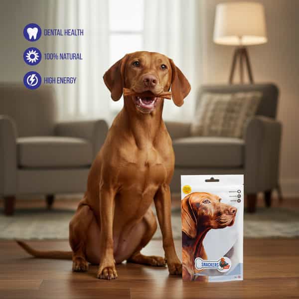Snackers Small Meaty Knotted Turkey Dog Treats | 100 G
