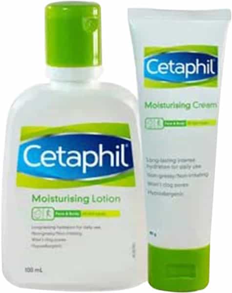 Cetaphil Moisturising Lotion 100Ml & Moisturising Cream 80Gm | Combo