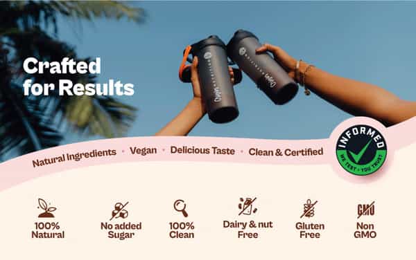Origin Nutrition 100% Natural Vegan Plant Protein Powder Strawberry Flavour With 25G Based Protein