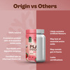 Origin Nutrition 100% Natural Vegan Plant Protein Powder Strawberry Flavour With 25G Based Protein