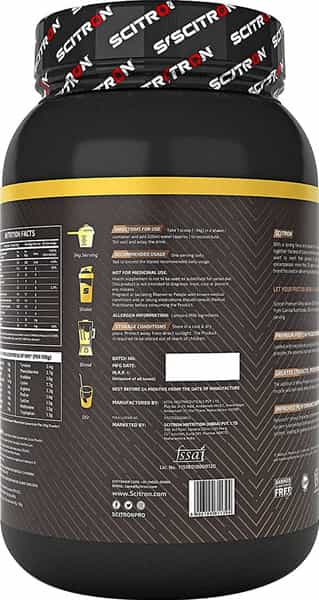 Scitron Nitro Series Premium Whey - 1Kg (Rich Chocolate)