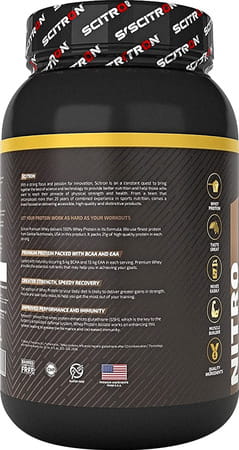 Scitron Nitro Series Premium Whey - 1kg (Rich Chocolate)