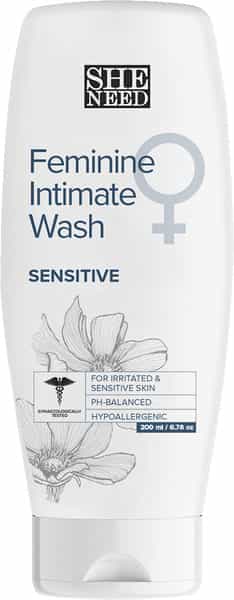 Sheneed Sensitive Feminine Intimate Wash - 200 Ml