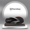 Pharmeasy Women's Diabetic & Orthopedic Slippers - Coal Black - Size Uk 5