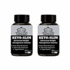 Earth King Keto Slim Advanced Weight Loss Supplement - 500Mg 60 Capsules (Pack Of 2)