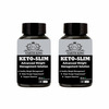 Earth King Keto Slim Advanced Weight Loss Supplement - 500Mg 60 Capsules (Pack Of 2)