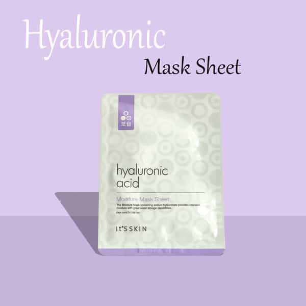 It's Skin Hyaluronic Acid Moisture Mask Sheet - Pack Of 5