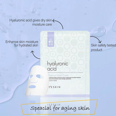 It'S Skin Hyaluronic Acid Moisture Mask Sheet - Pack Of 5