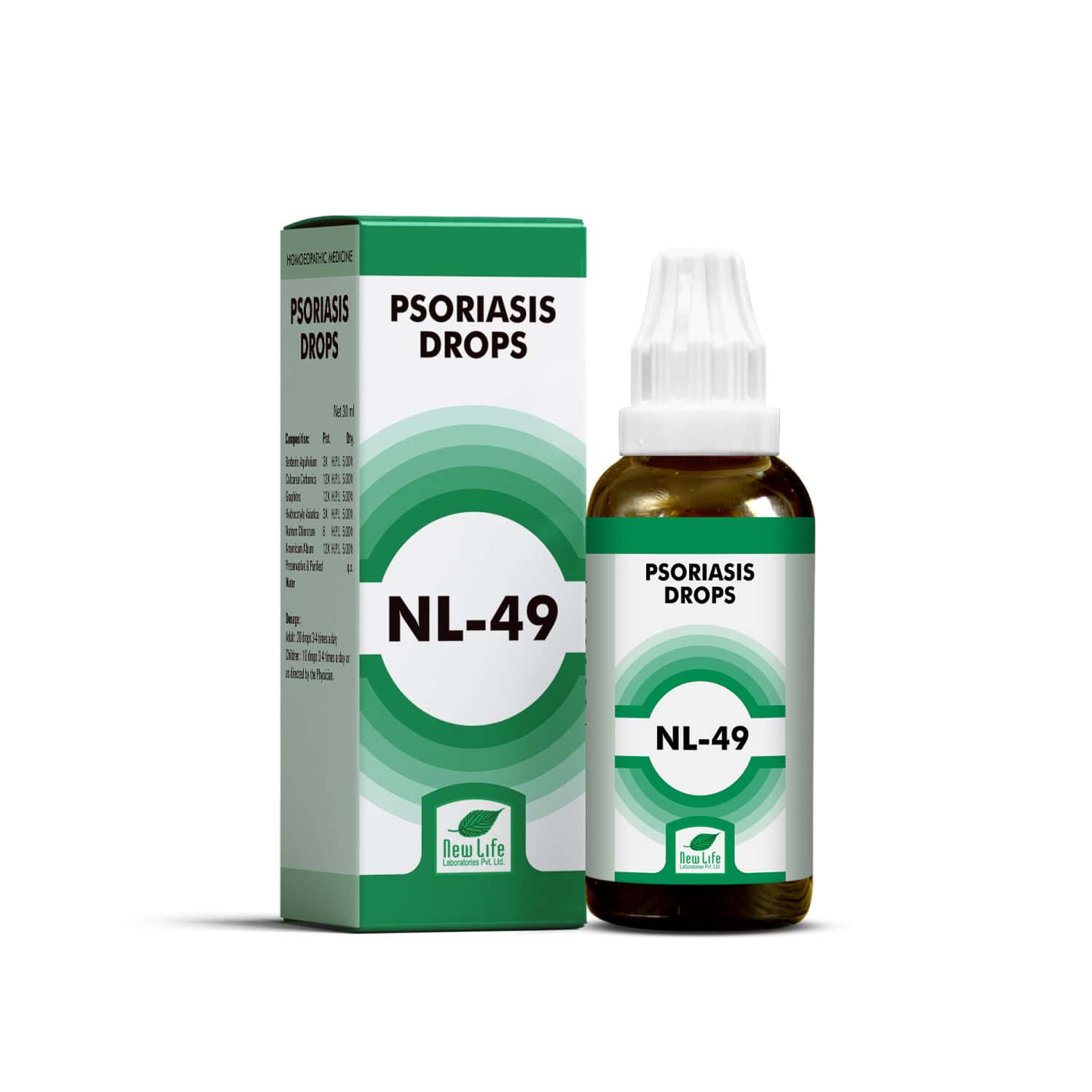 New Life Nl 49 Psoriasis Drops | 30ml