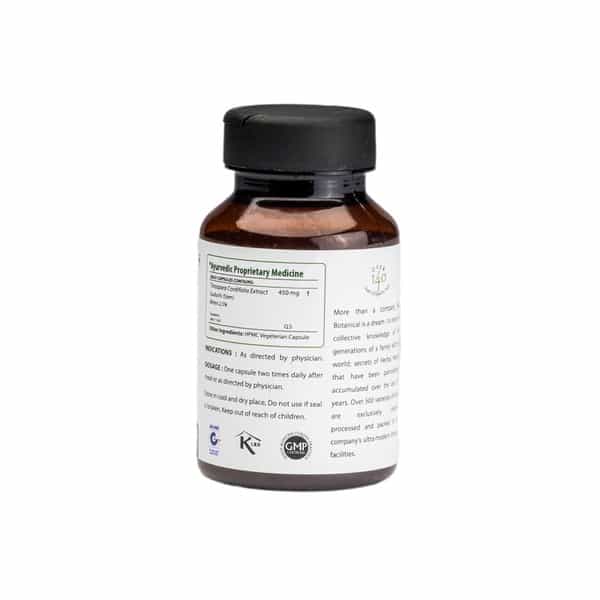 Bixa Botanical Giloy Extract 60 Veg Capsules (450Mg) With 2.5% Bitters-Useful In Immunity Wellness