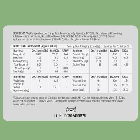 Healthkart Hk Veg Collagen (Watermelon| 120g)
