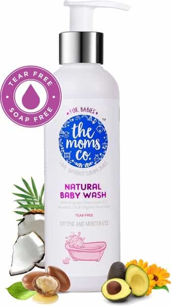 The Moms Co. Natural Baby Wash Bottle Of 400 Ml