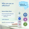 The Moms Co. Natural Baby Wash Bottle Of 400 Ml