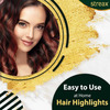 Streax Ultralights Hair Colour Highlight Kit | Brown Hair Colour | Hazel Brown 120 Ml X Pack Of 2
