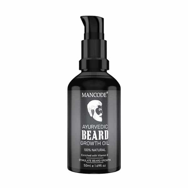 Mancode Ayurvedic Beard Growth Oil (50Ml)