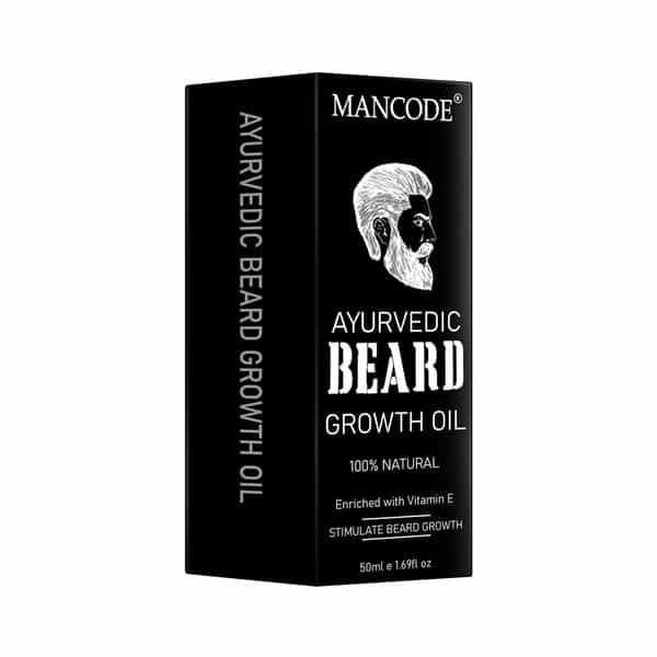 Mancode Ayurvedic Beard Growth Oil (50Ml)